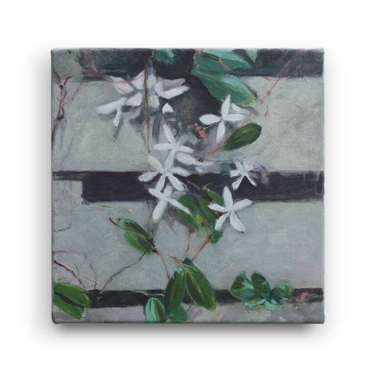 Peasaggio Minimo 5 Oil/Canvas (25 x 25 cm.)